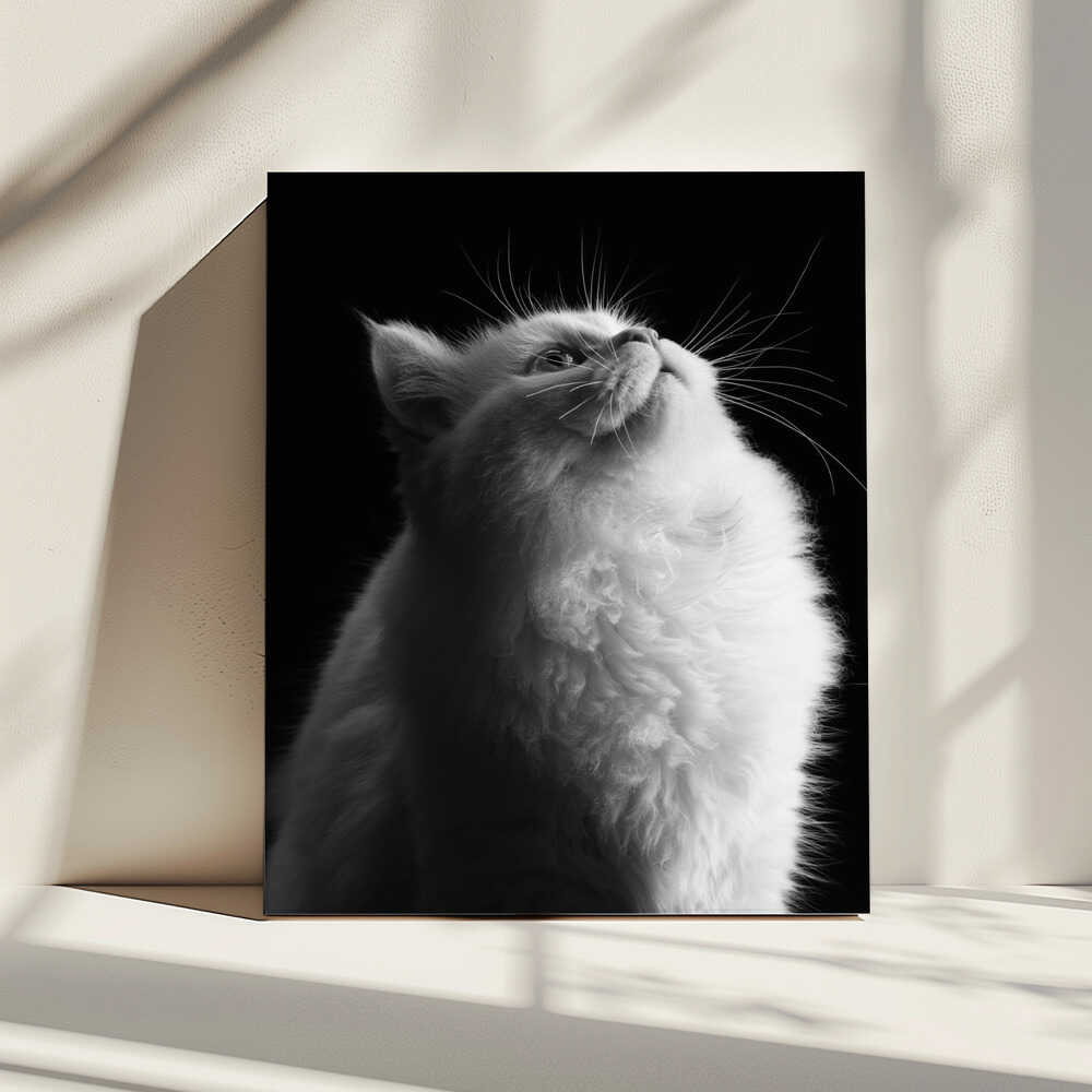 Wall art White in Black