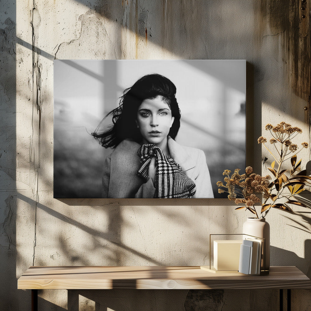 Artwork- Untitled-36X24inches-In White Floating Frame