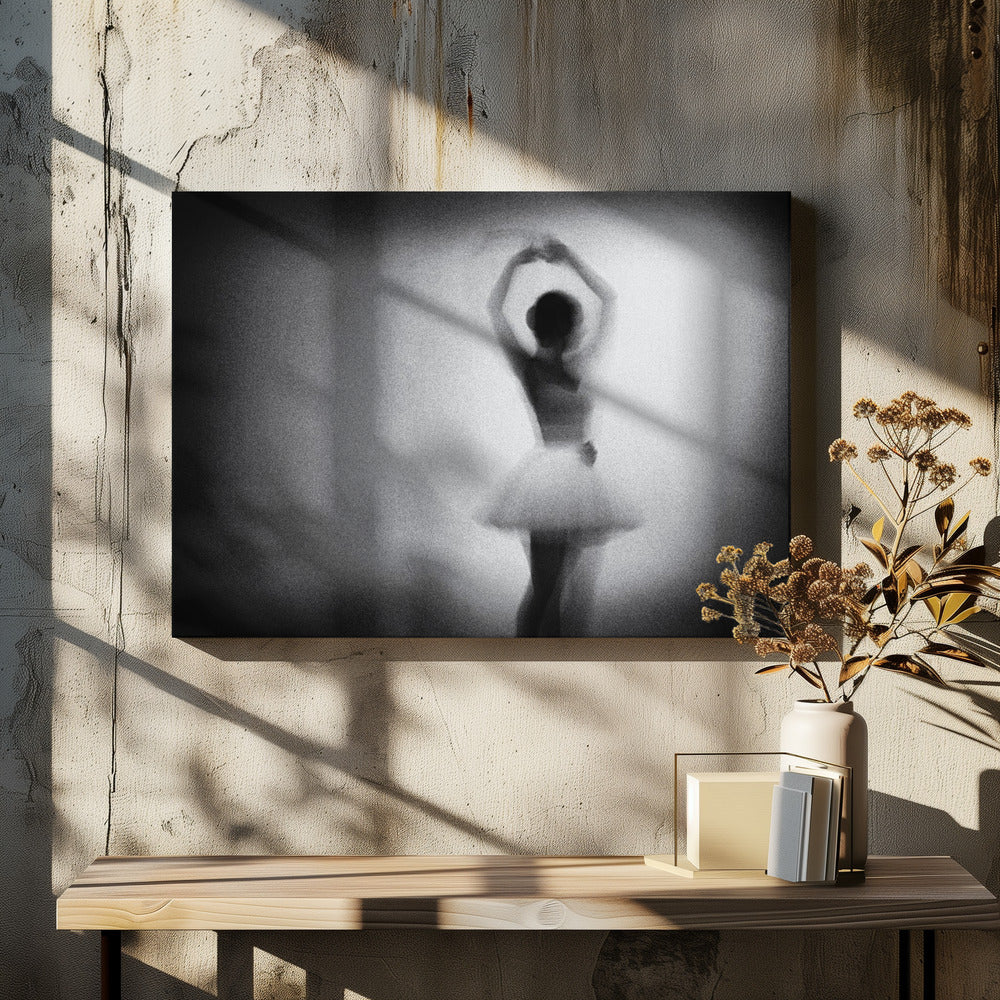 Artwork- n/t-36X24inches-In White Floating Frame