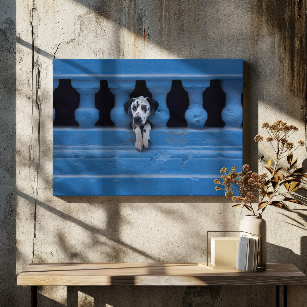 Artwork Centro Habana48X36inches- Black Frame