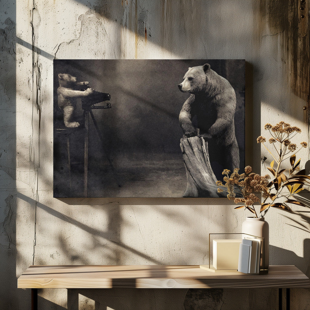 Artwork- hold that-36X24inches-In White Floating Frame