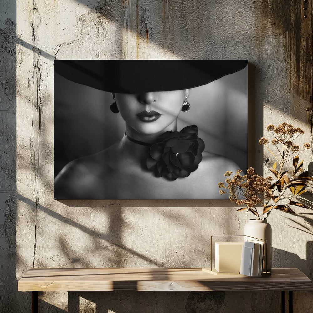 Artwork- Enigma-36X24inches-In White Floating Frame