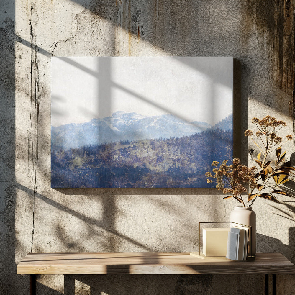 Artwork- High Sierra IV-36X24inches-In White Floating Frame