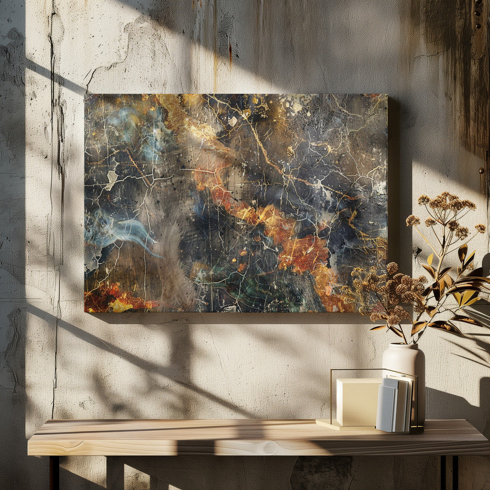 Wall art Abstract Marble Art Illustration 01