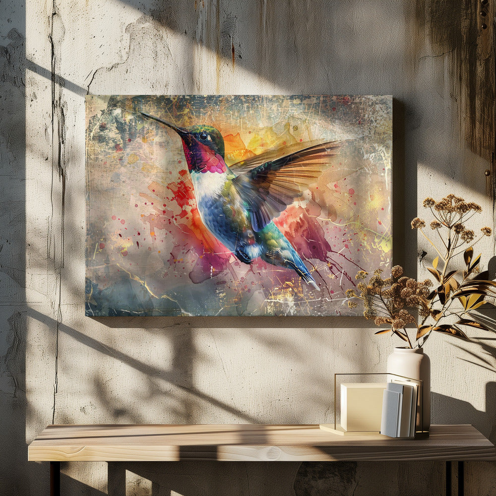 Artwork Bird Birds Animal Vintage Art Illustration Wallart 1648X36inches- Black Frame