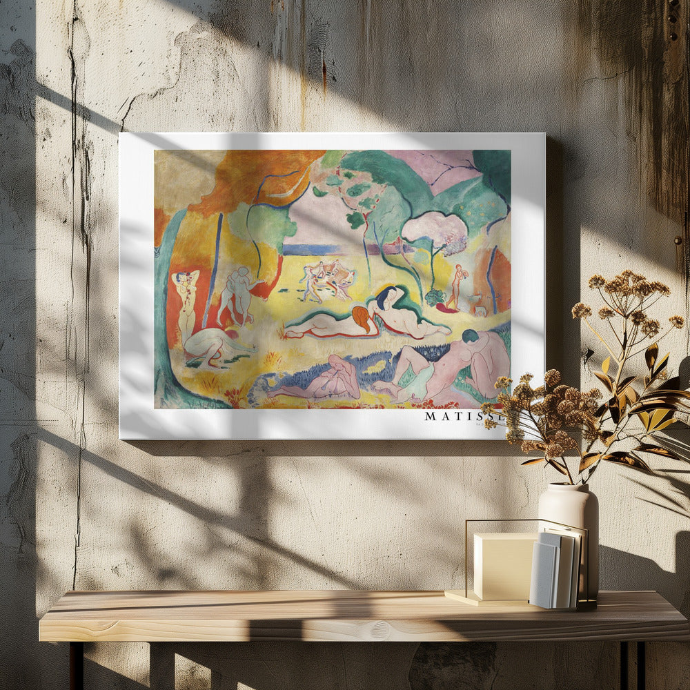 Artwork  La Joie De Vivre, With Boarder 36X24-inches