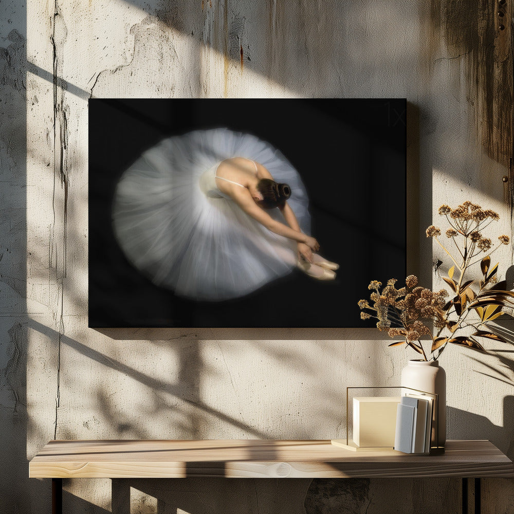 Artwork Elegance. Dance48X36inches- Black Frame