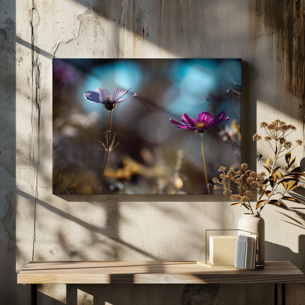 Artwork Le lien48X36inches- Black Frame