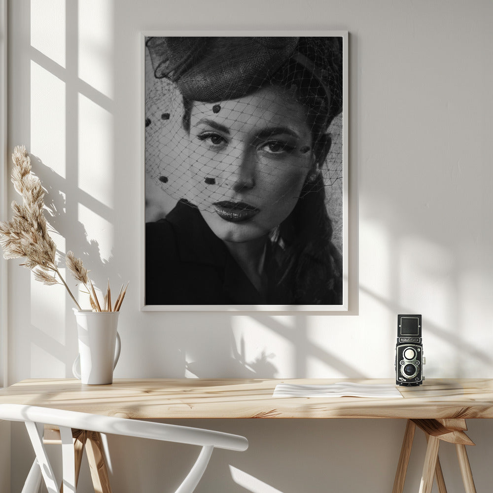 Artwork- Untitled-24X36inches-In White Floating Frame