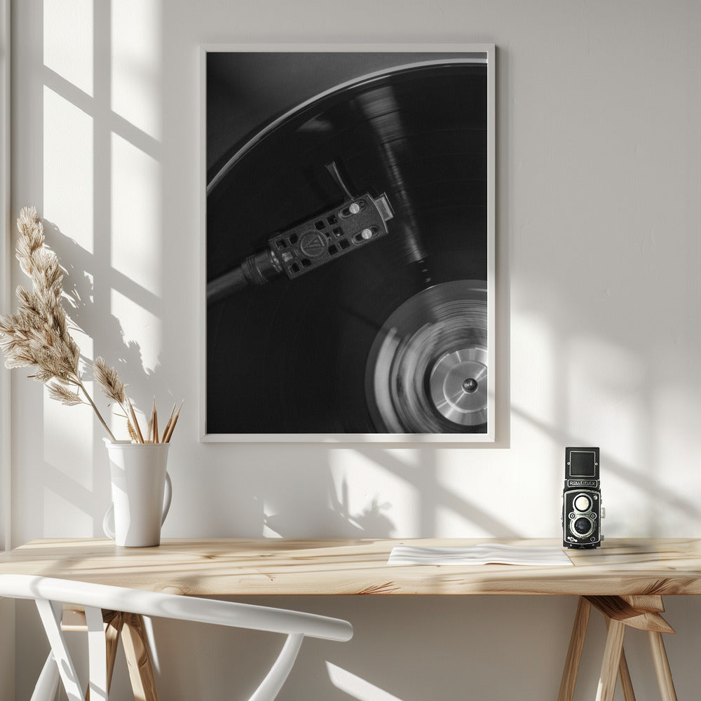 Artwork- Vinyl_006-24X36inches-In White Floating Frame