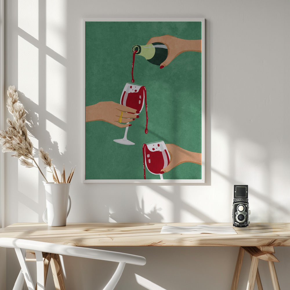 Cheers Girls Wall Artwork 0