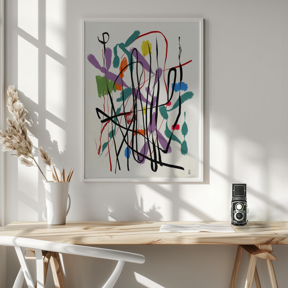 Abstract Art Canvas Print-wall-art-august-5th-36X48inches