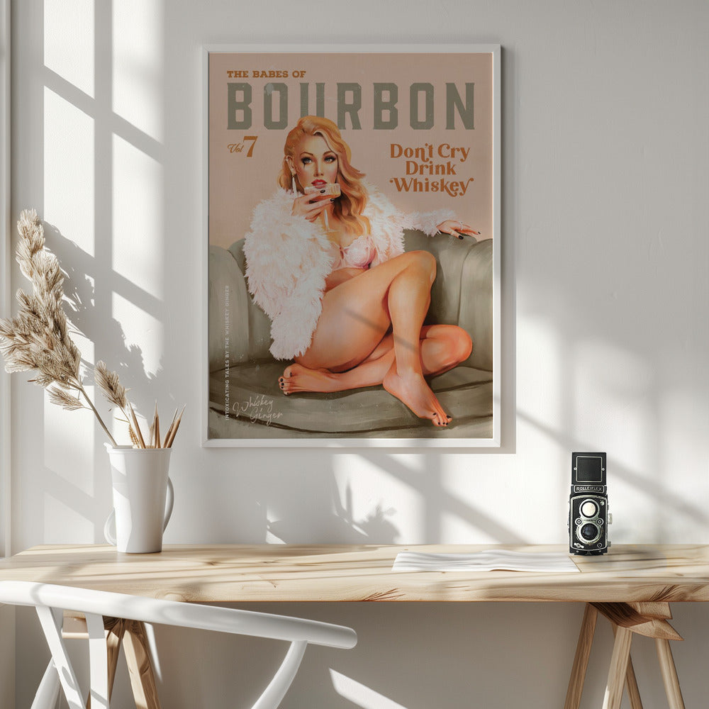 Babes of Bourbon Vol 7 Sexy Vintage Whiskey Pinup Girl