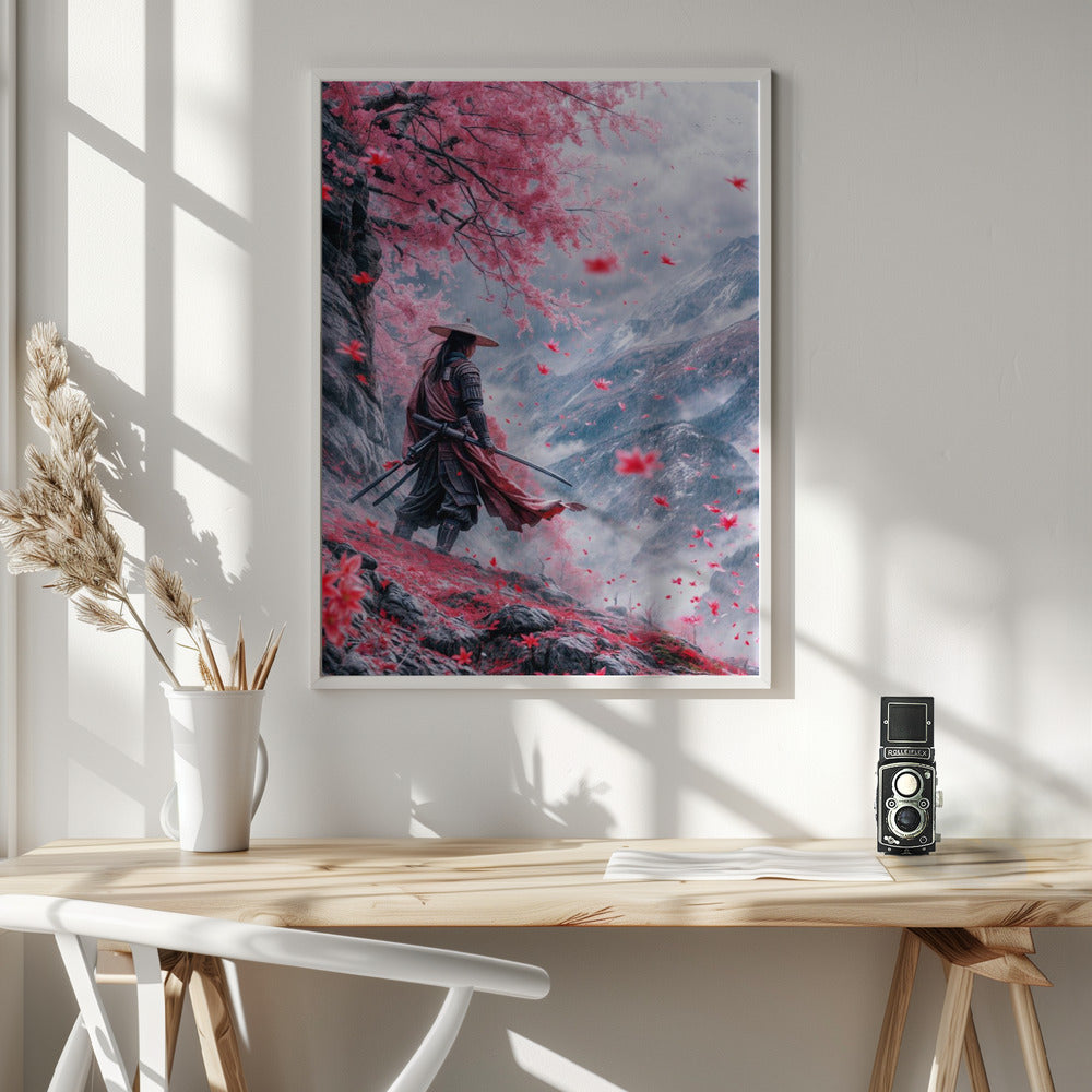 Wall art Samurai