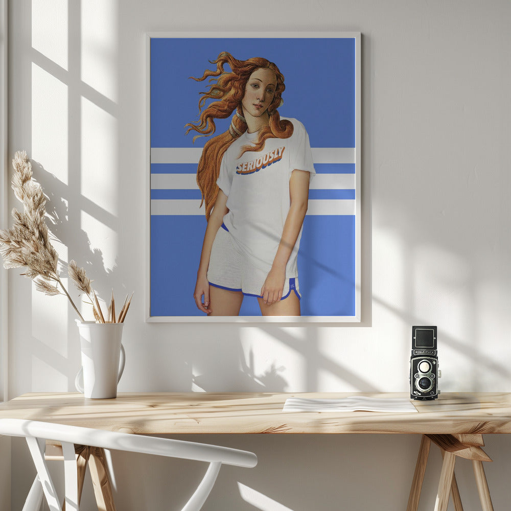 canvas prints Venus Outfit36X48inches- White Frame