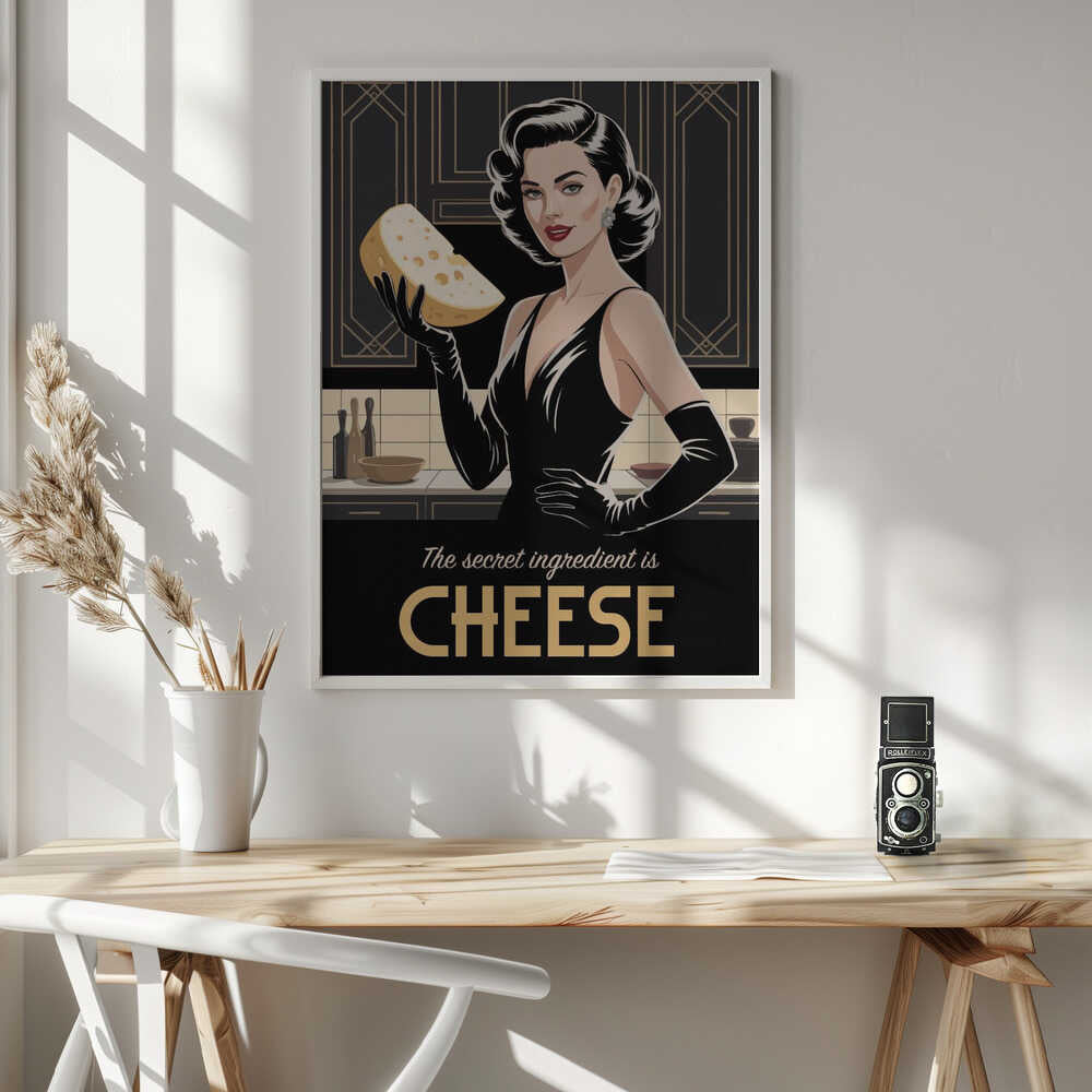 Wall art Cheesy Elegance