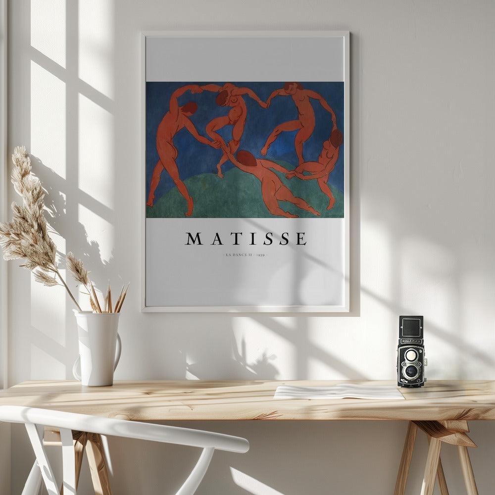 Artwork  La Danse II By Henri Matisse 24X36-inches