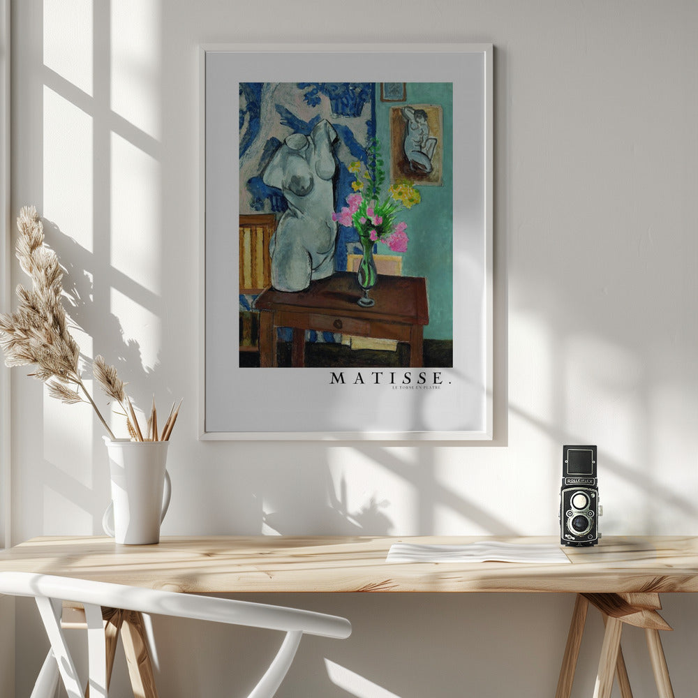 Artwork  Le Torse En Platre Matisse 24X36-inches