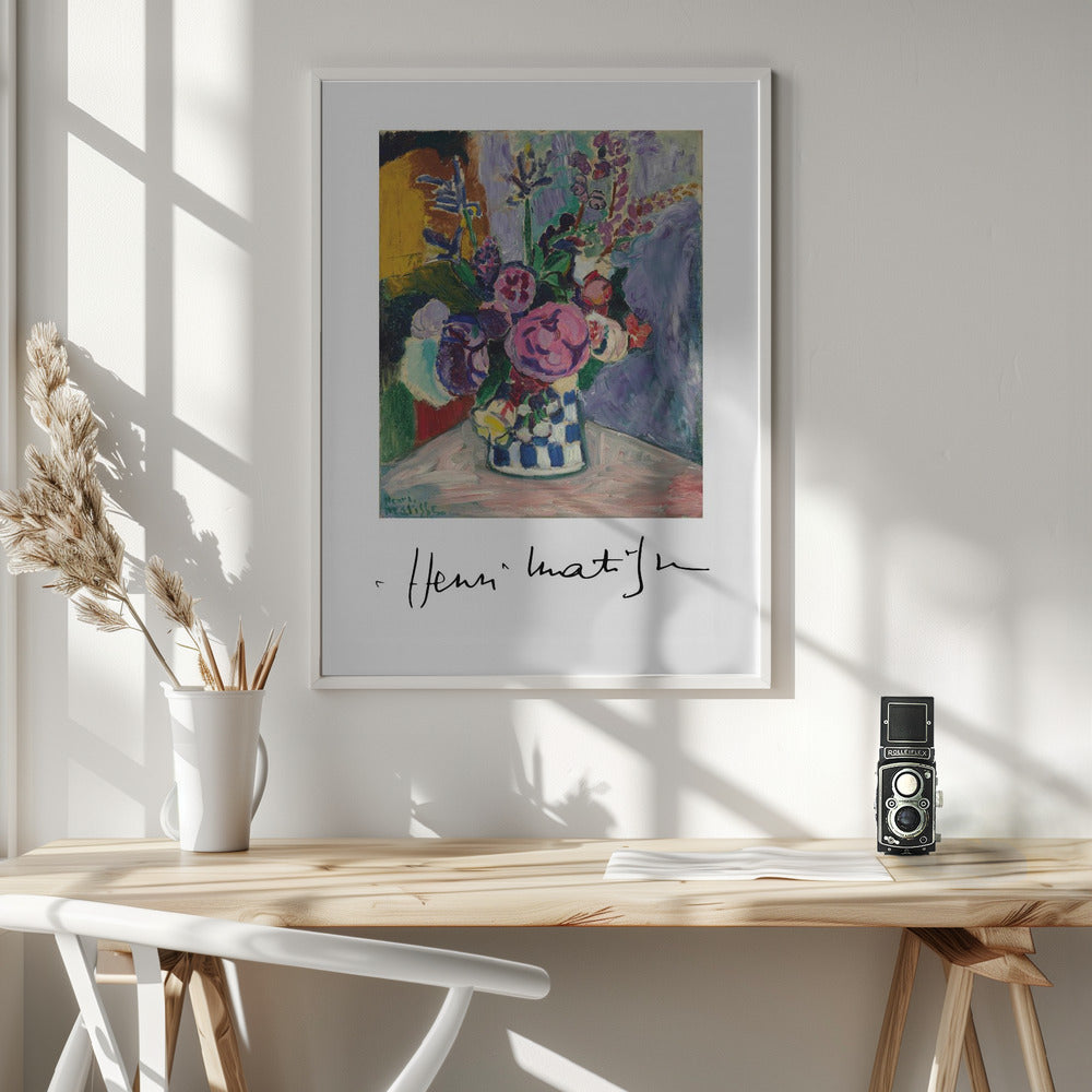 Artwork  Lles Pivoines 24X36-inches