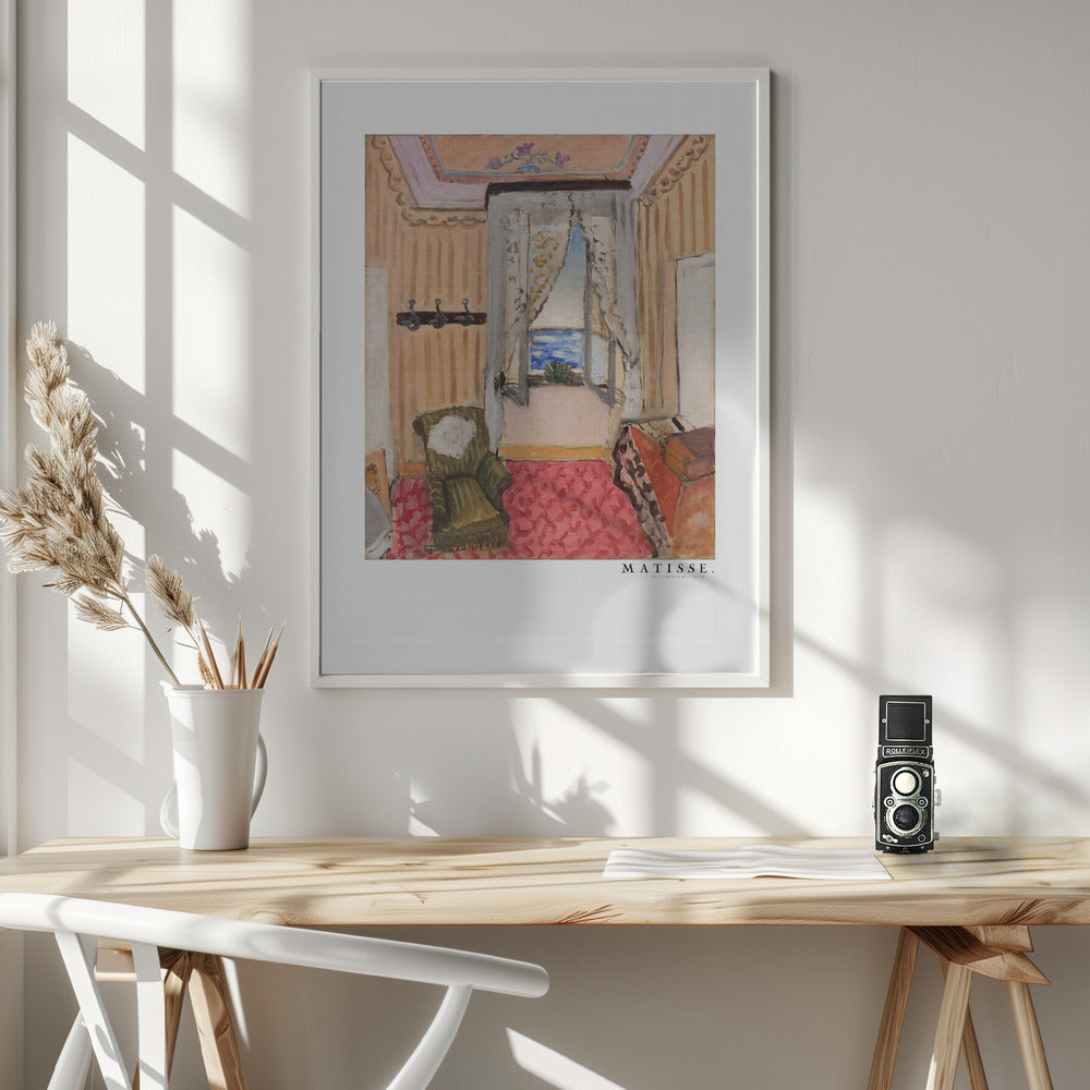 Artwork  Ma Chambre Au Beau Rivage Boarder 24X36-inches