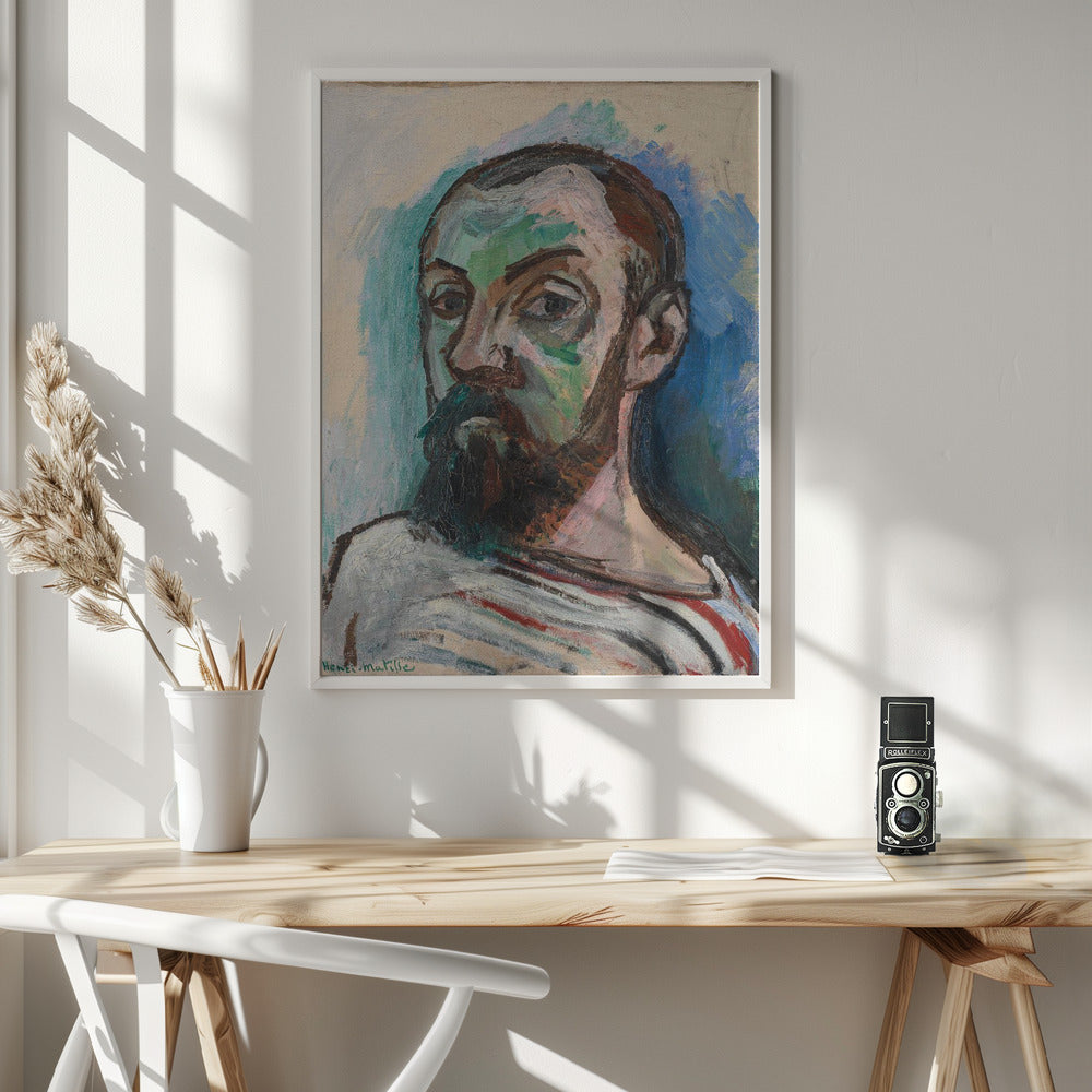 Artwork  Self Portrait 24X36-inches