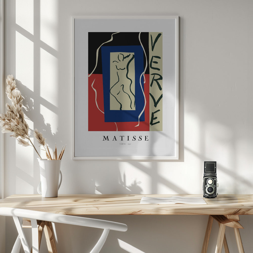 Artwork  Verve 1937 Boarder 24X36-inches