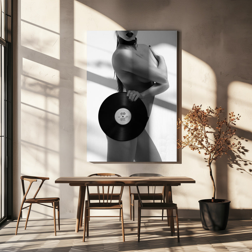Raw Power Wall Artwork In Black Floating Frame