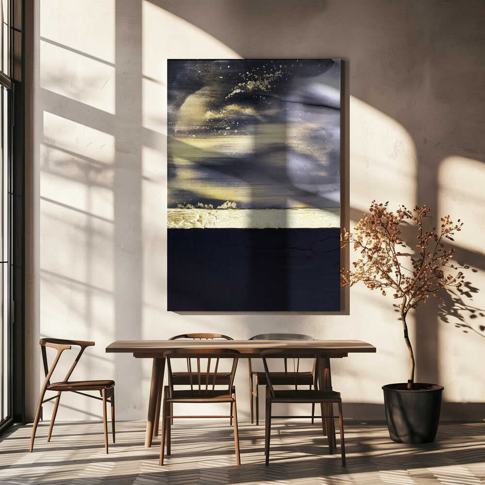 Wall art Gold Noir 2