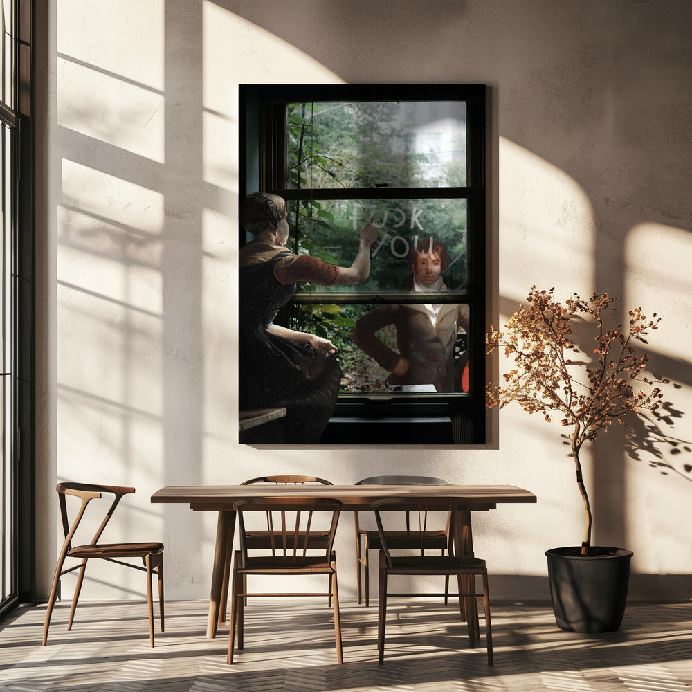 canvas prints A Kind Goodbye36X48inches- Black Frame