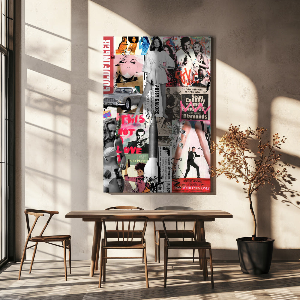 The Name Bond-Wall art