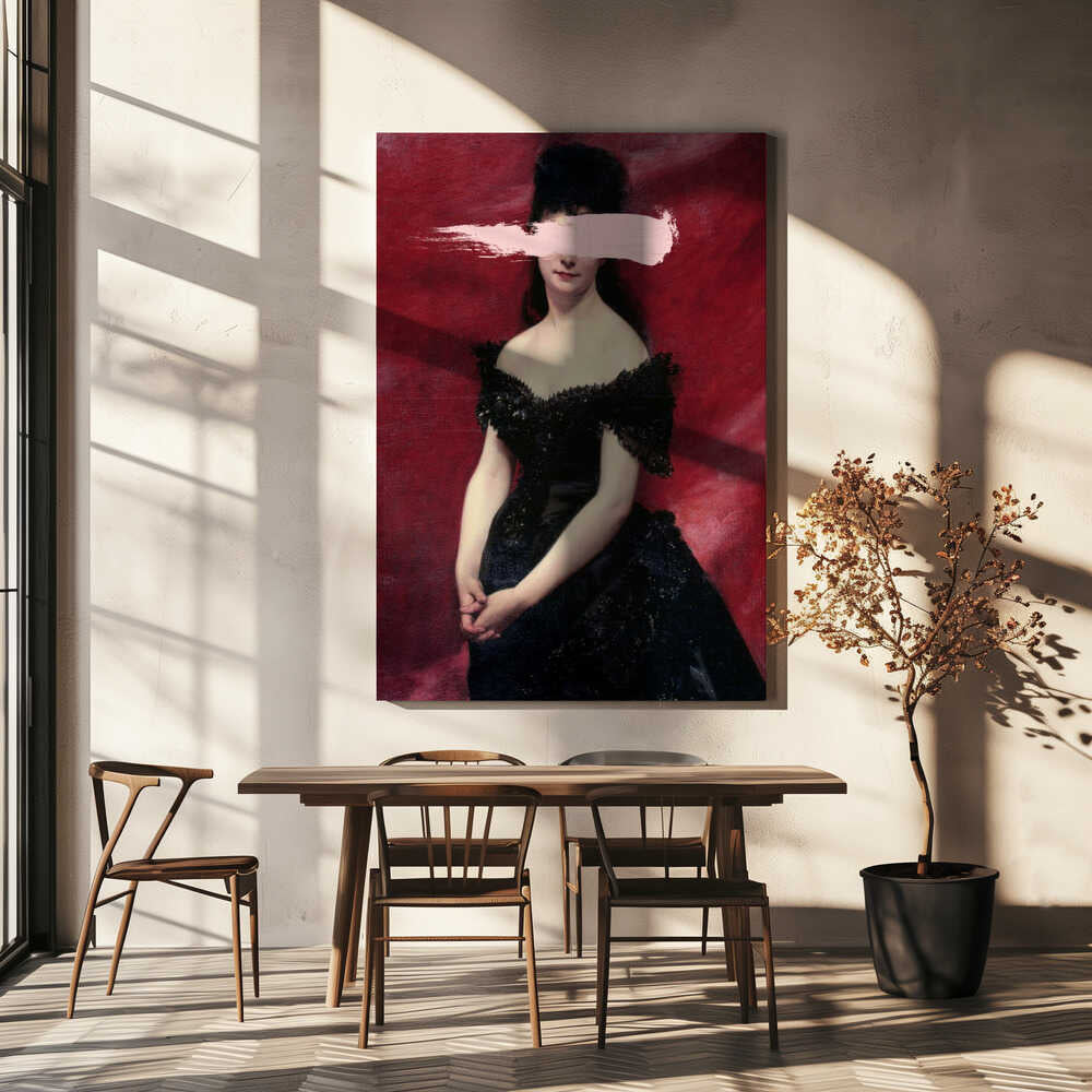 Wall art Blackdress3 Ratio2x3