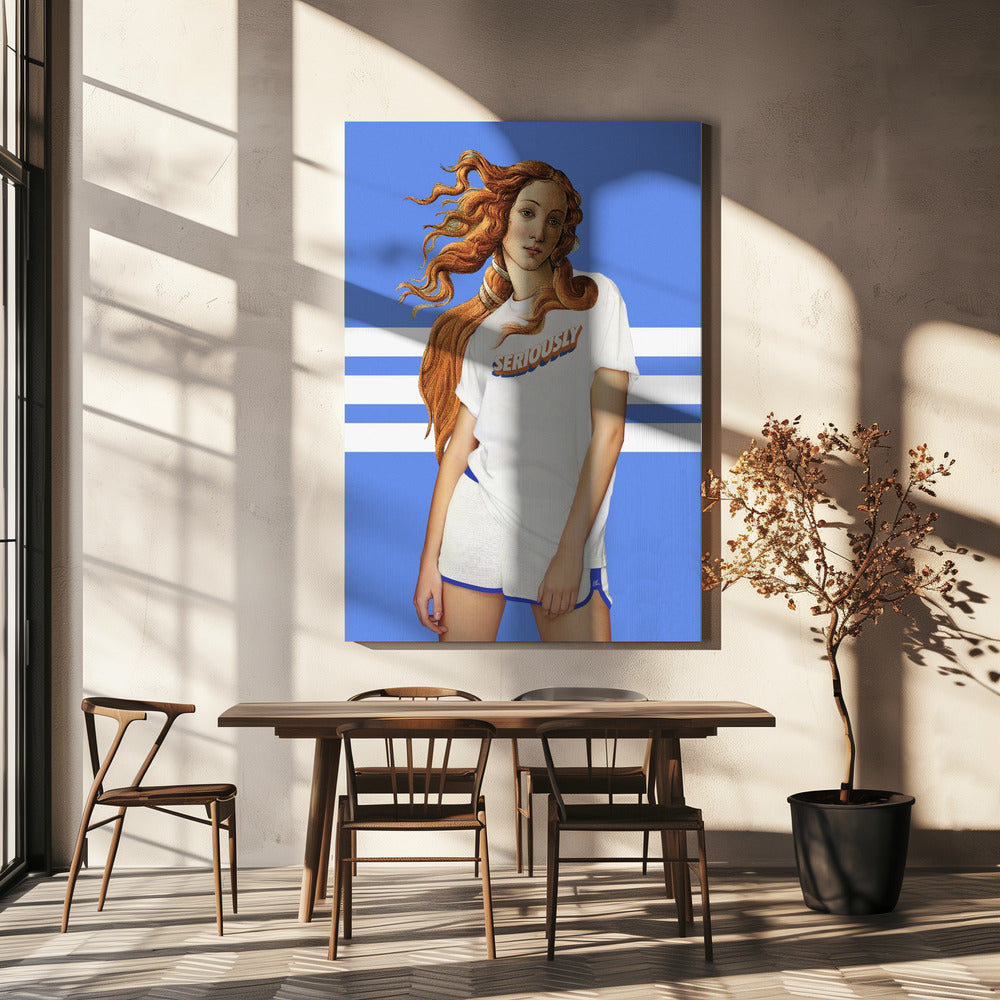 canvas prints Venus Outfit36X48inches- Black Frame