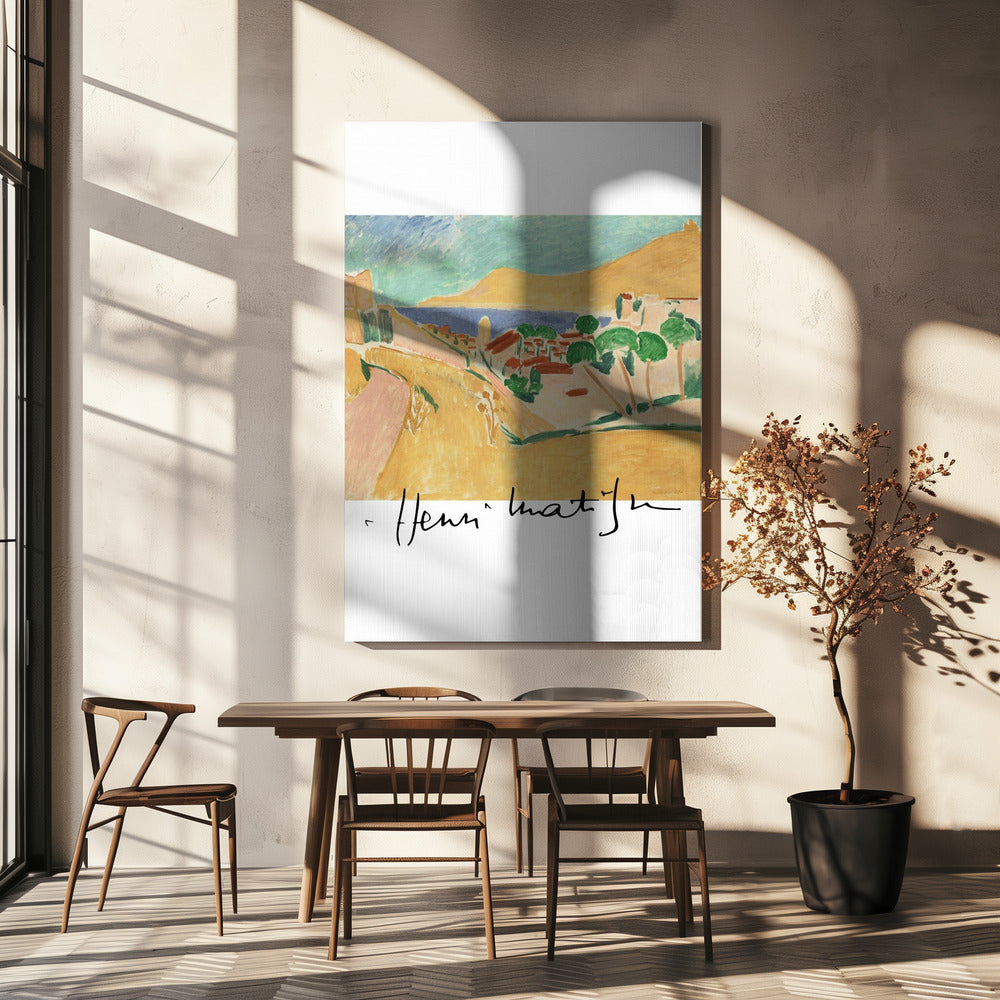 Artwork  Collioure En Aout Autographed -inches