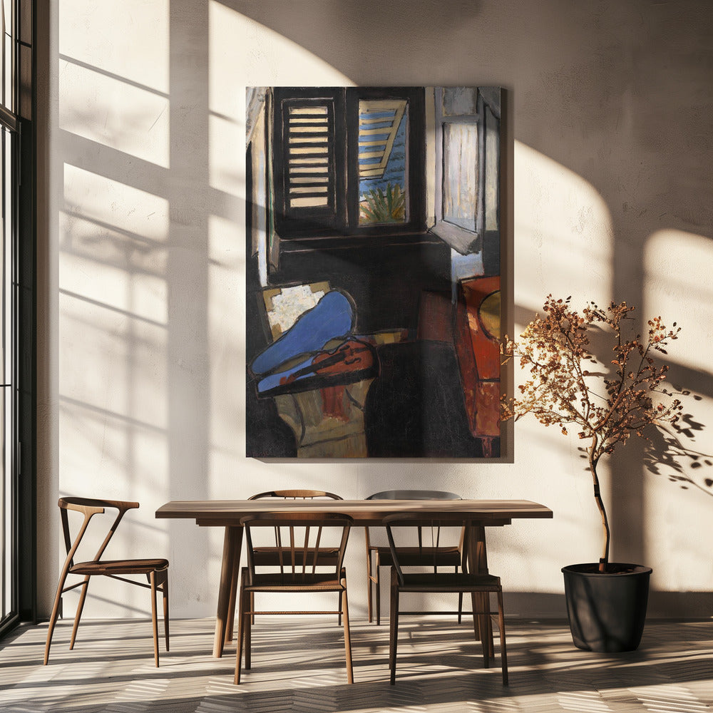 Artwork Intérieur Au Violon  -inches