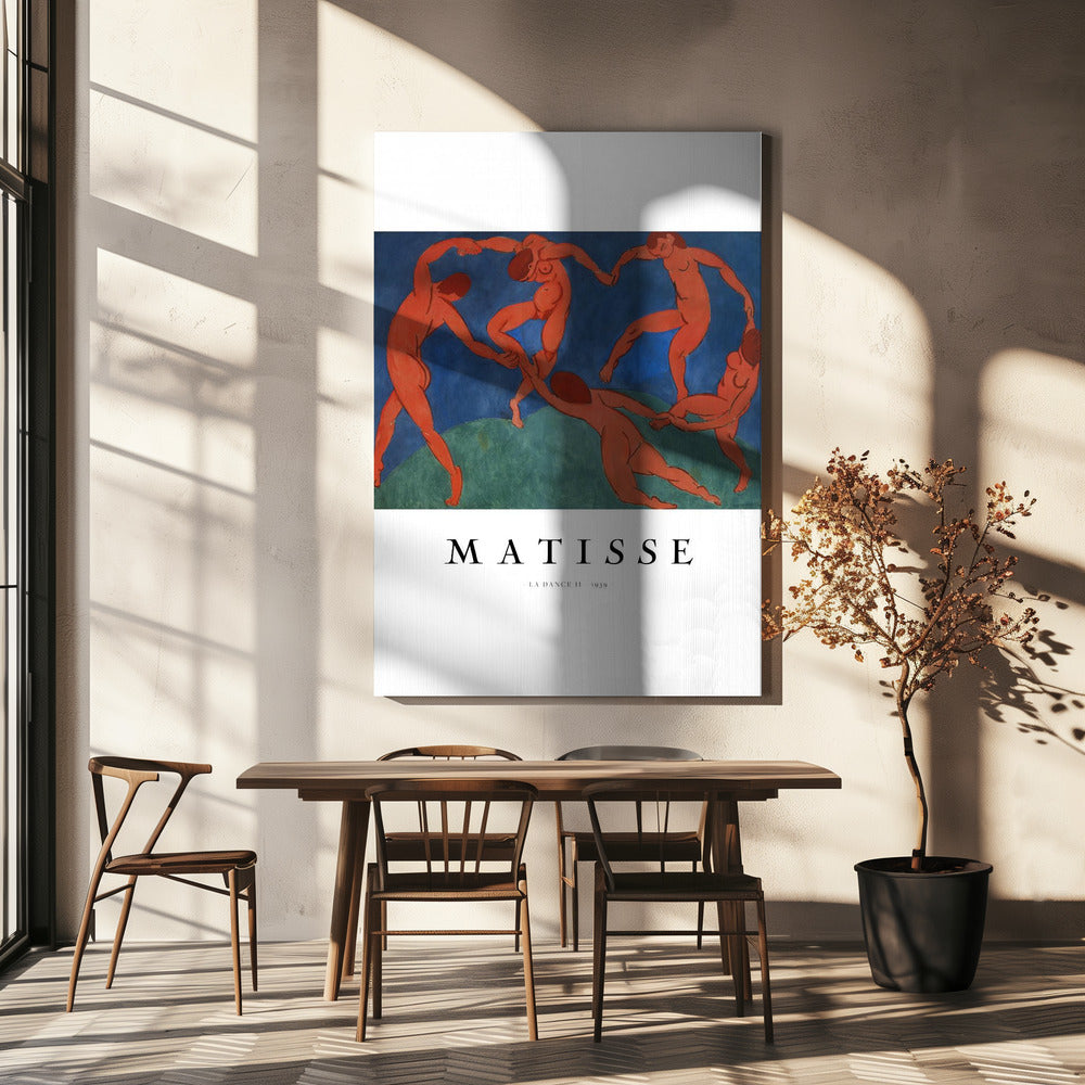 Artwork  La Danse II By Henri Matisse -inches