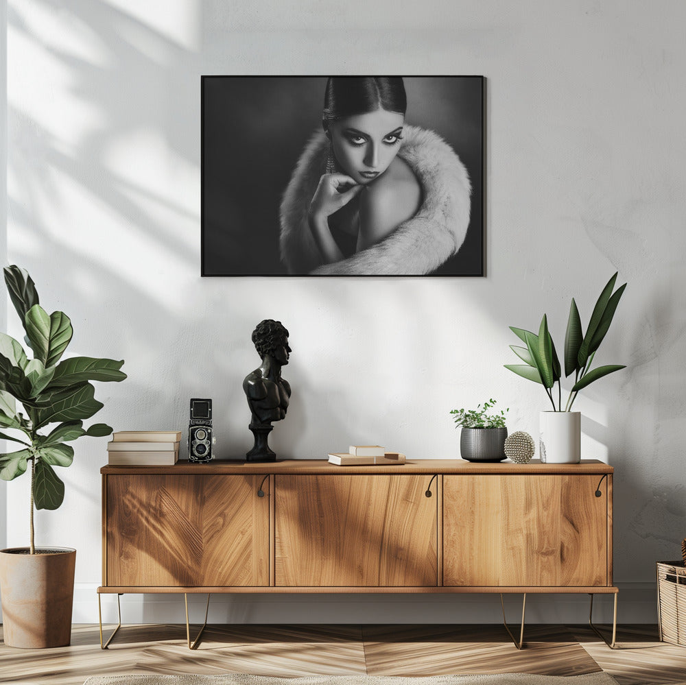 Artwork- Diva9-48X36inches-Gallery Wrapped (Ready to Hang)