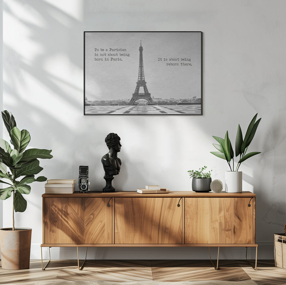 Wall art Reborn in Paris