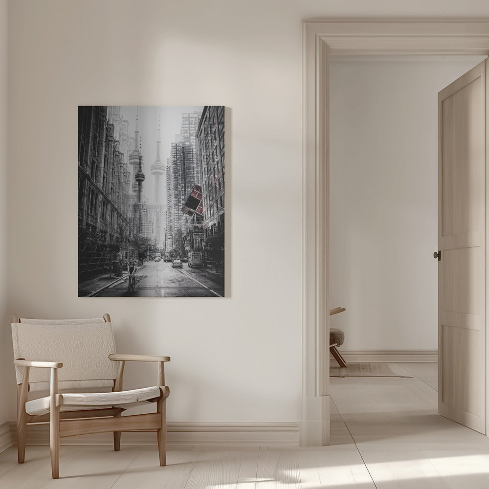 on the streets of Toronto Wall Artwork 0