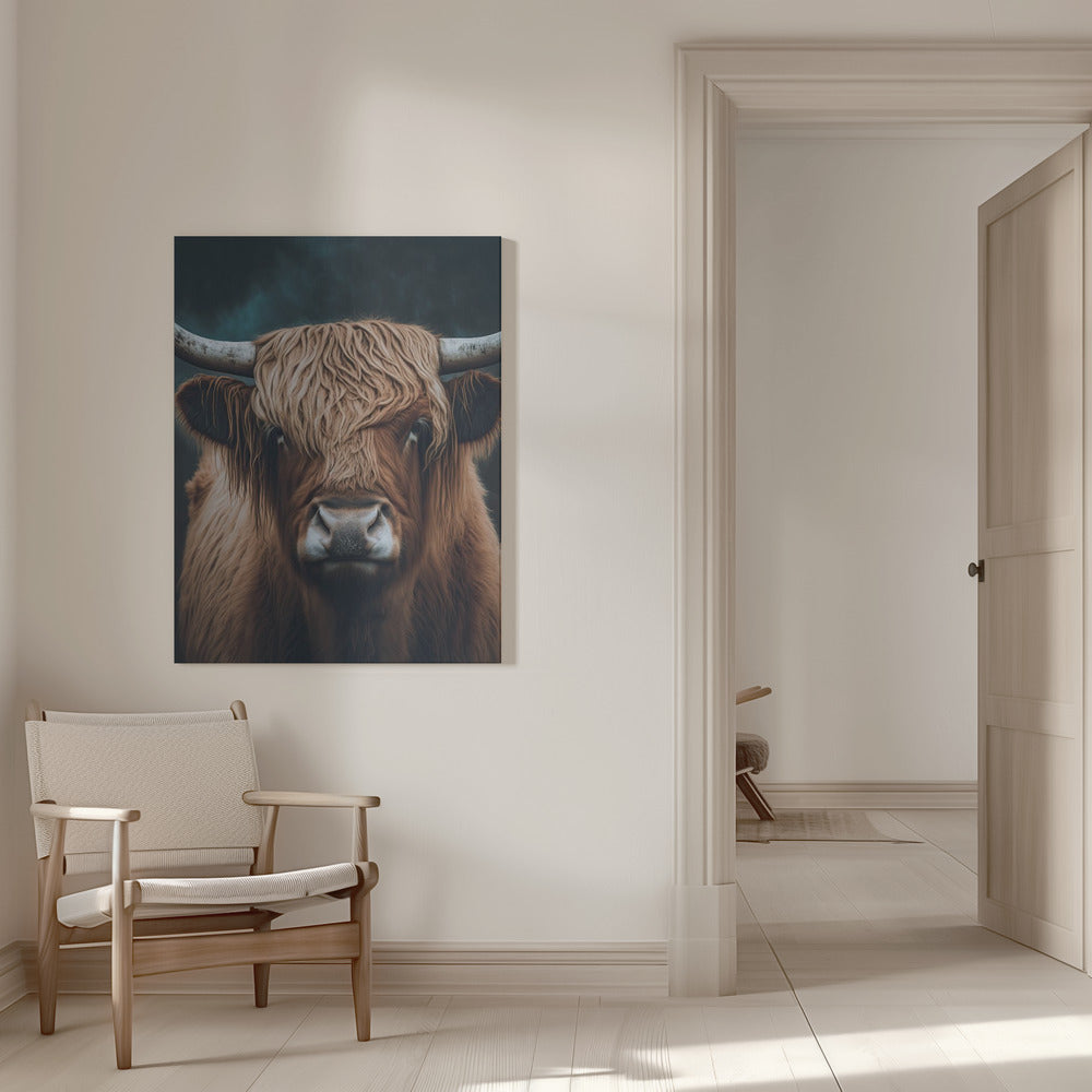 Highland Cow Wall Artwork 0