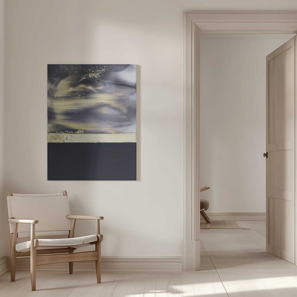 Wall art Gold Noir 2