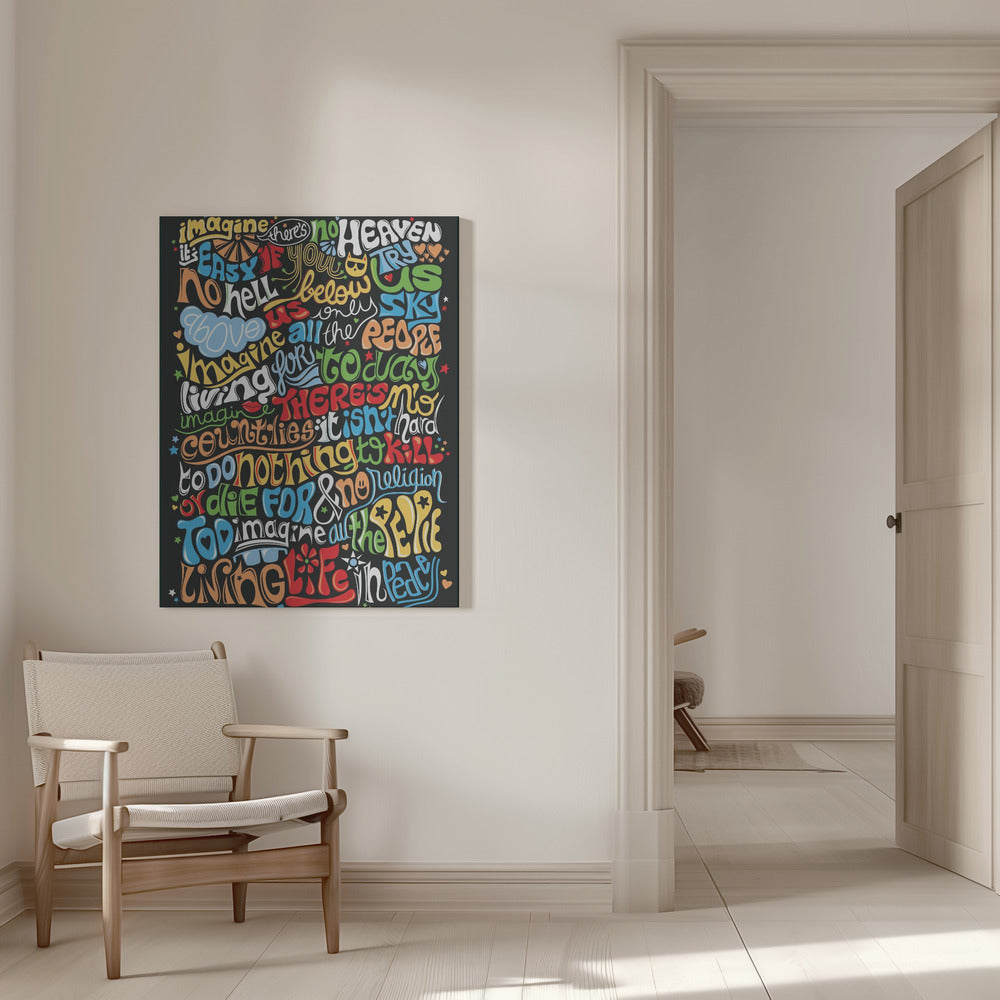 Imagine Wall Artwork 0