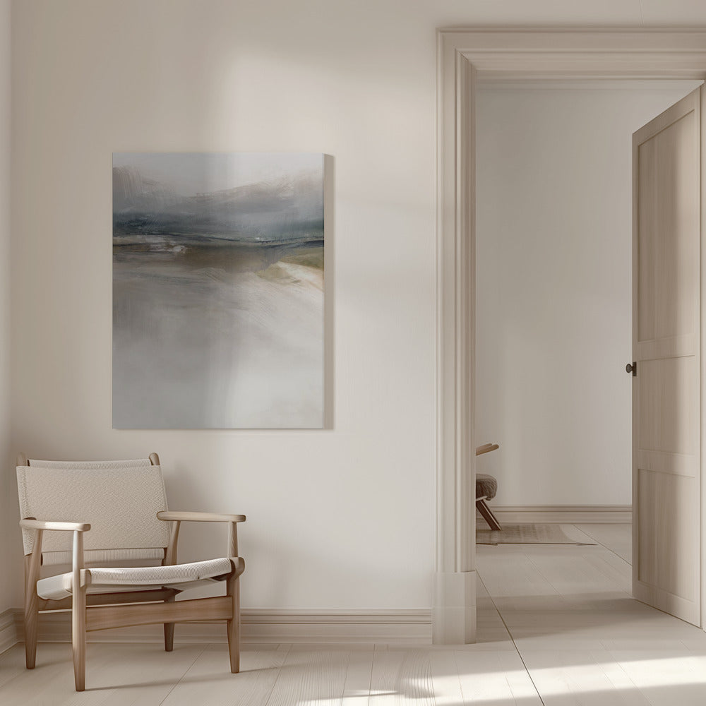 Artwork- Rural 9-36X48inches-In White Floating Frame