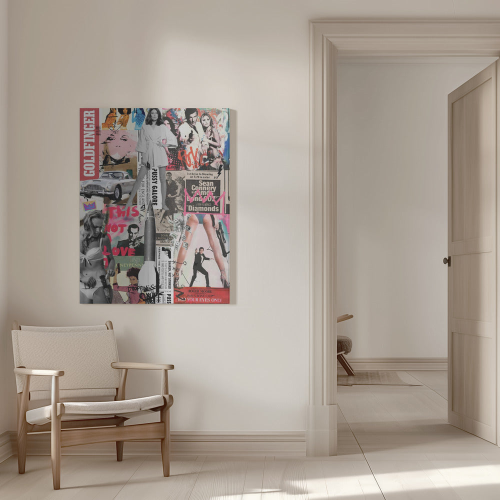 The Name Bond-Wall art