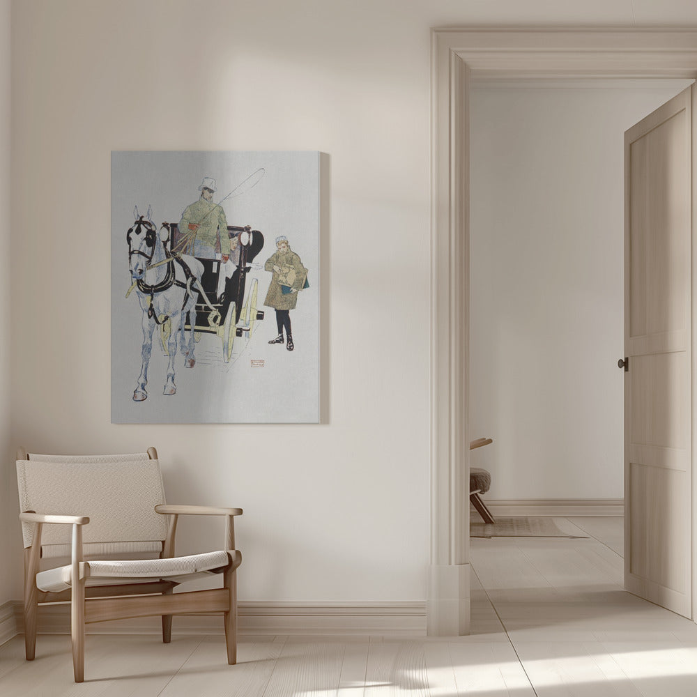 Vintage Carriage (1893) Wall Artwork 0