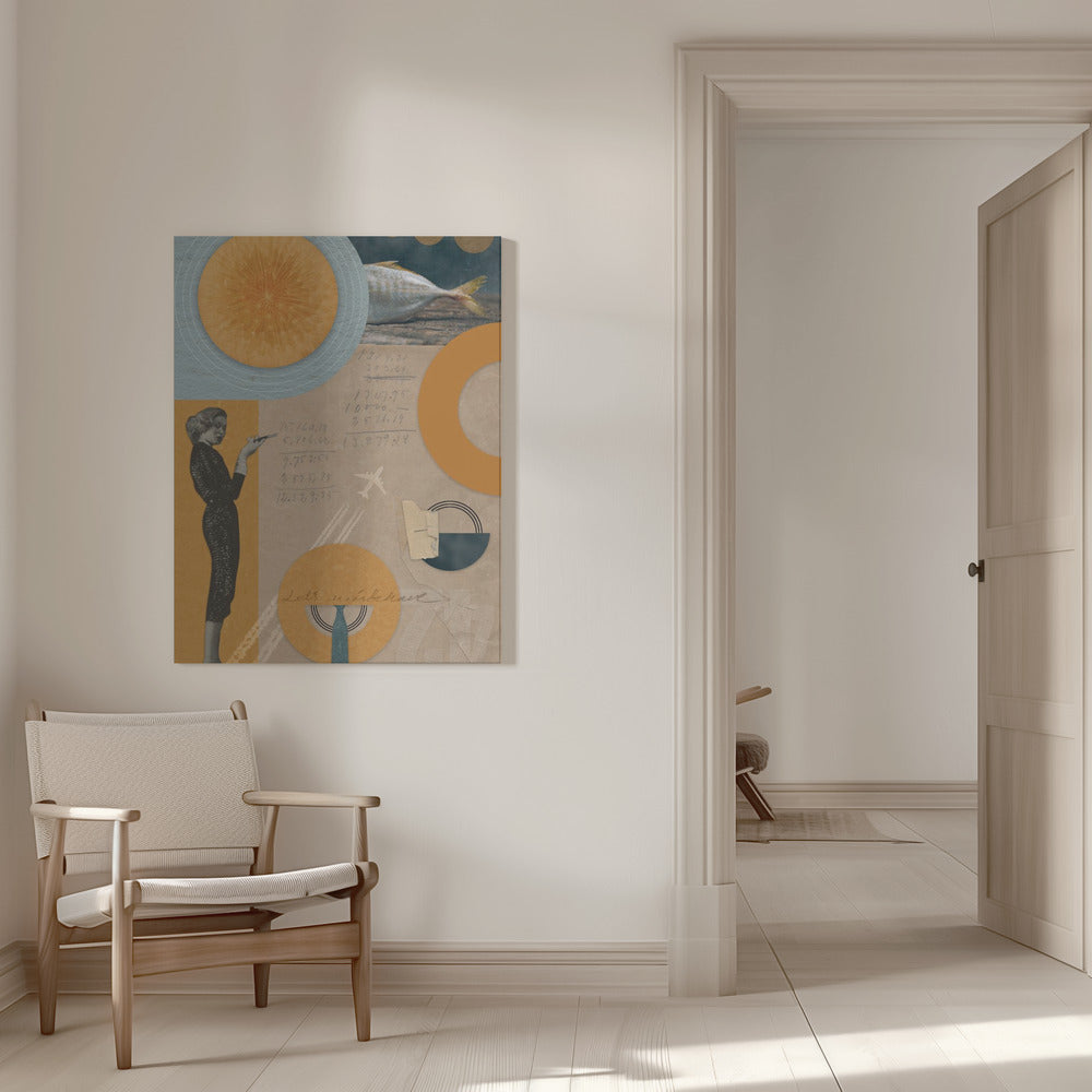 Abstract Art Canvas Print-wall-art-let-039-s-misbehave-inches