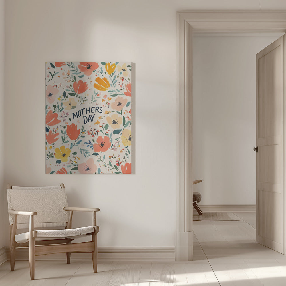 canvas prints Mothers day16X20inches- White Frame