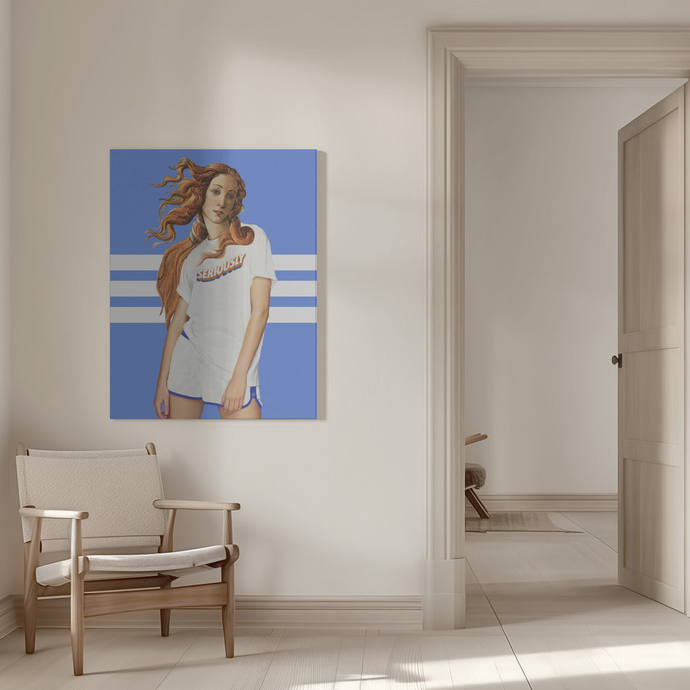 canvas prints Venus Outfit16X20inches- White Frame