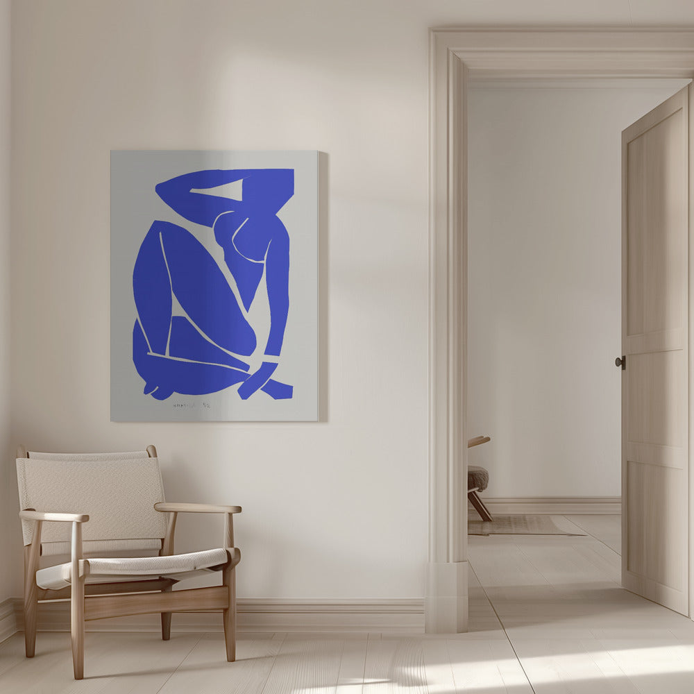 Artwork  Nudo Blu III 1952 -inches