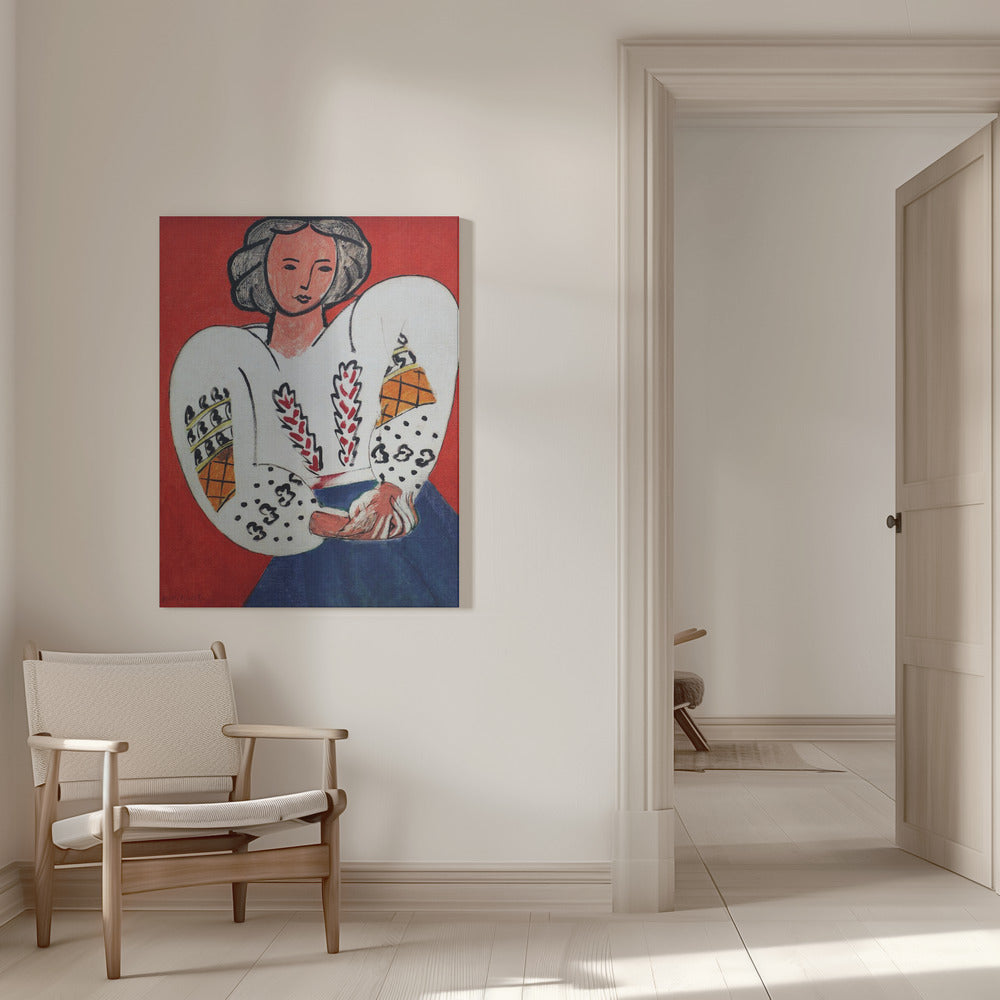 Artwork  La Camicetta Romena 1940 -inches