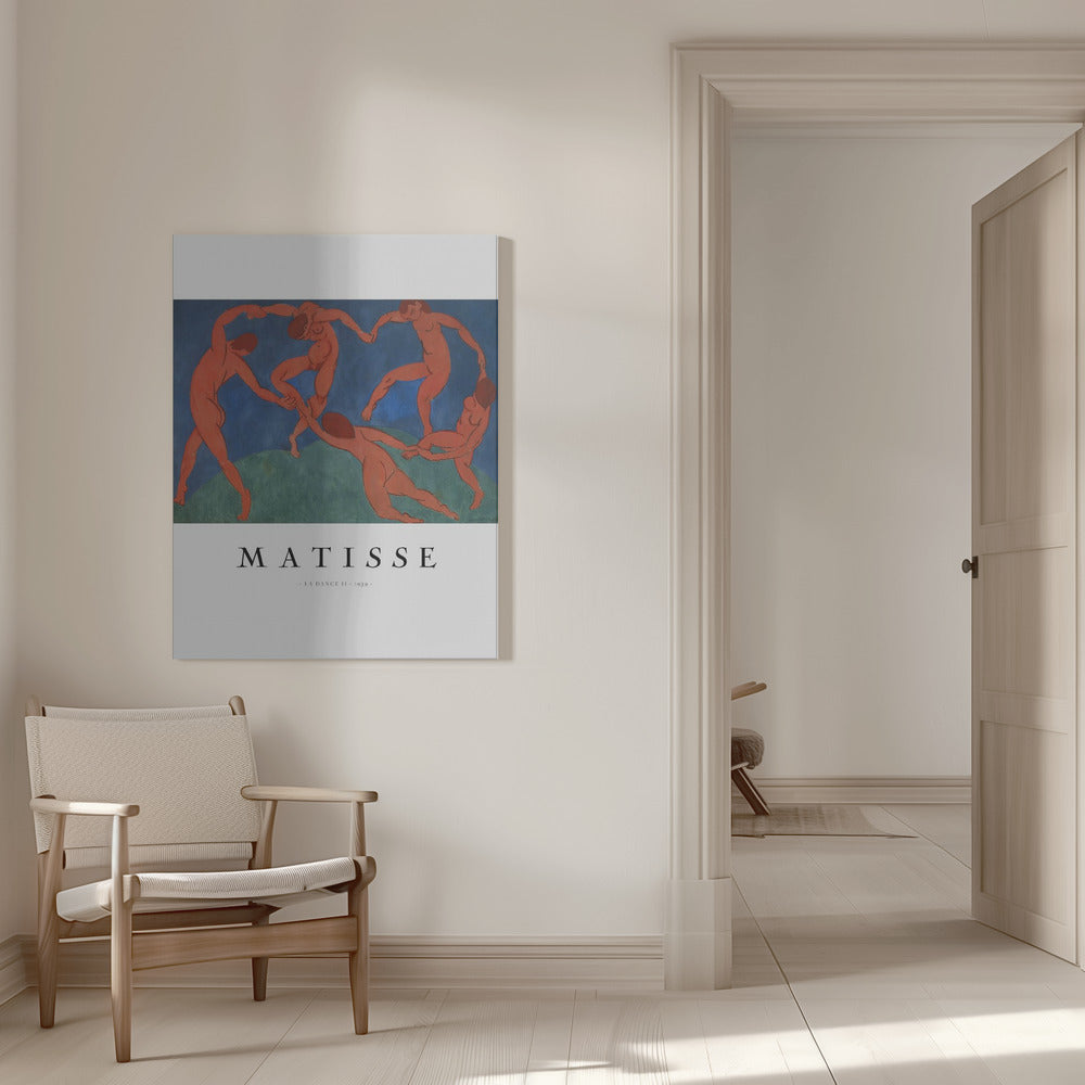 Artwork  La Danse II By Henri Matisse -inches